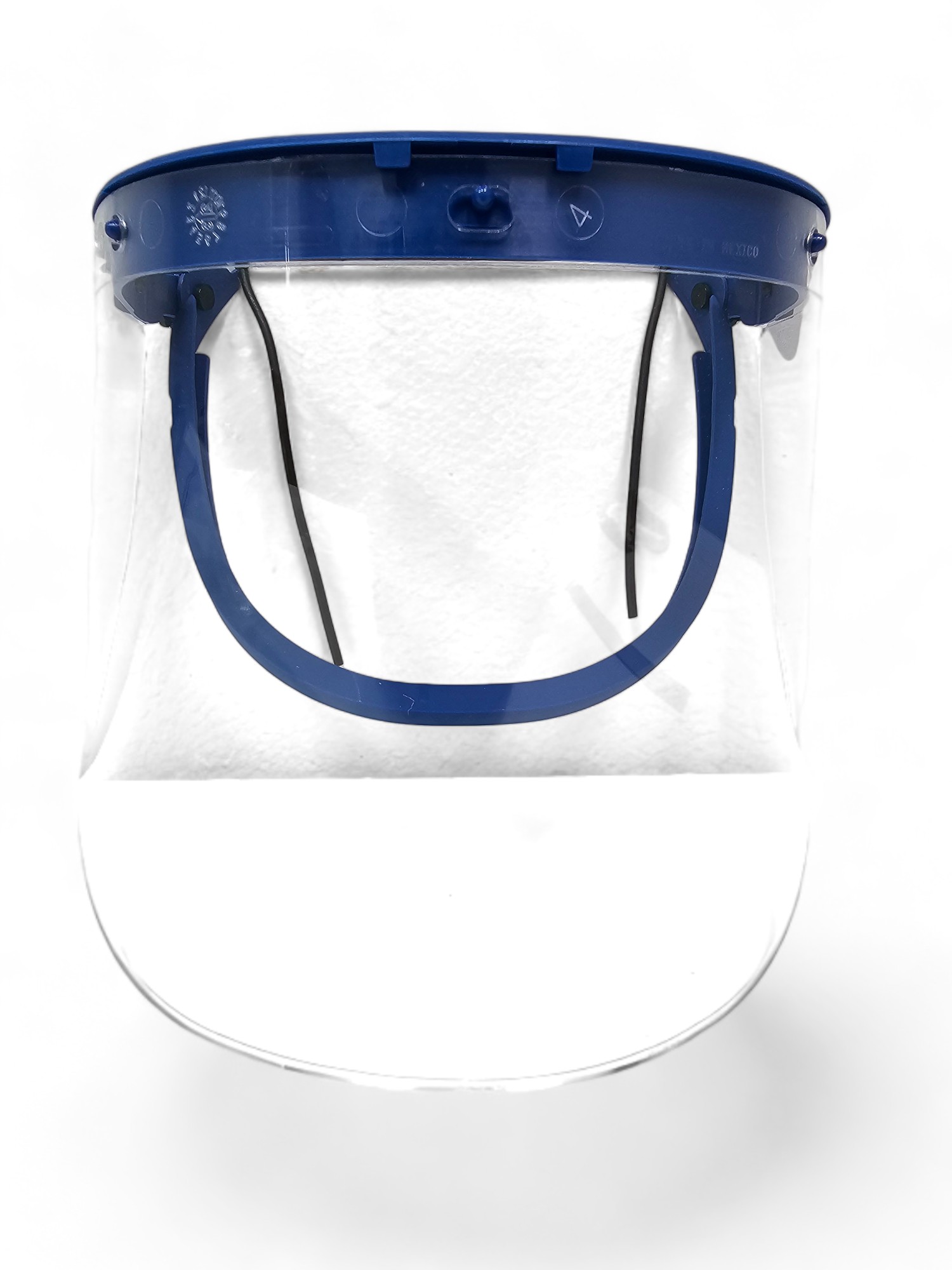 MCR Safety 101 Dielectric Nylon Face Shield Bracket For Hardhat, Blue, (Bracket)