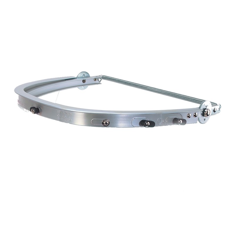 MCR 102 Face Shield Bracket For Cap-Style Hard Hats Silver Lightweight