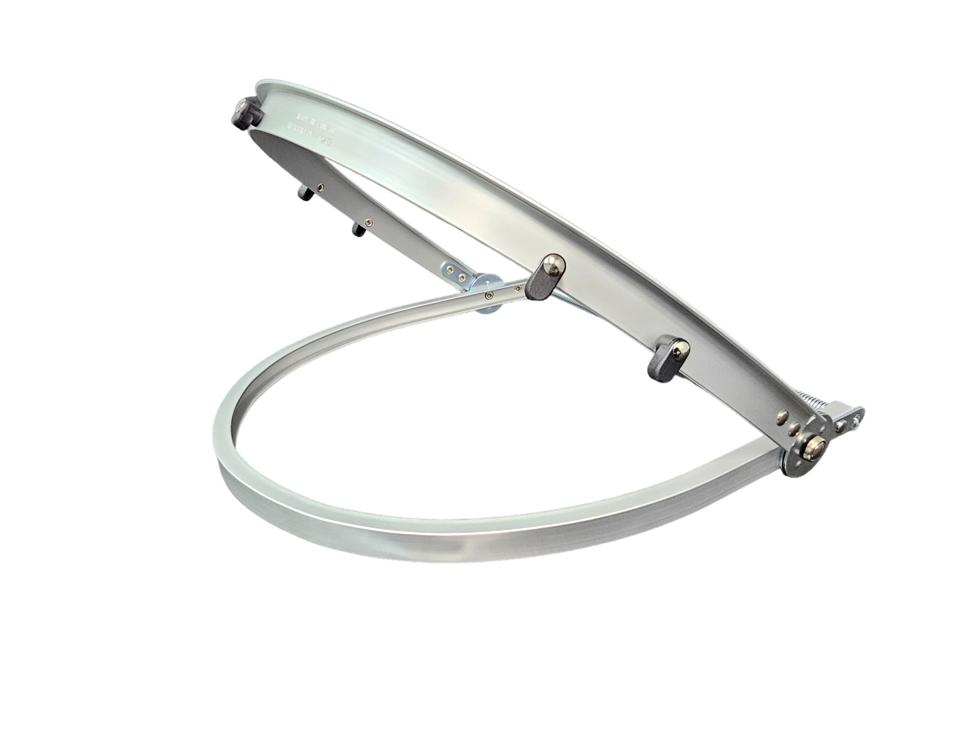 MCR 102AF Face Shield Bracket For Full Brim Hard Hats Silver Lightweight