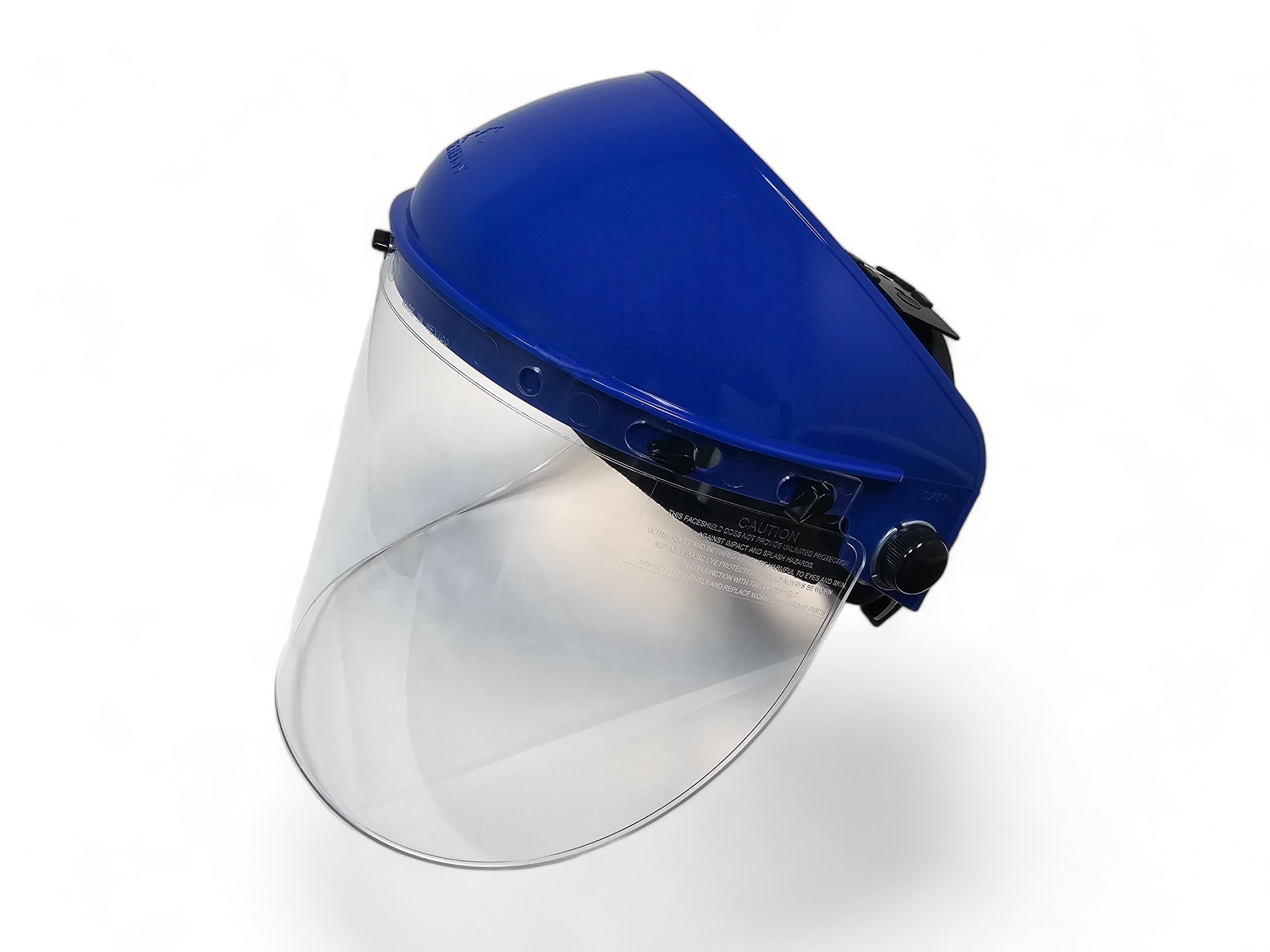 MCR Safety 103 Ratchet Headgear Face Shield Bagged Together Polycarbonate Face
