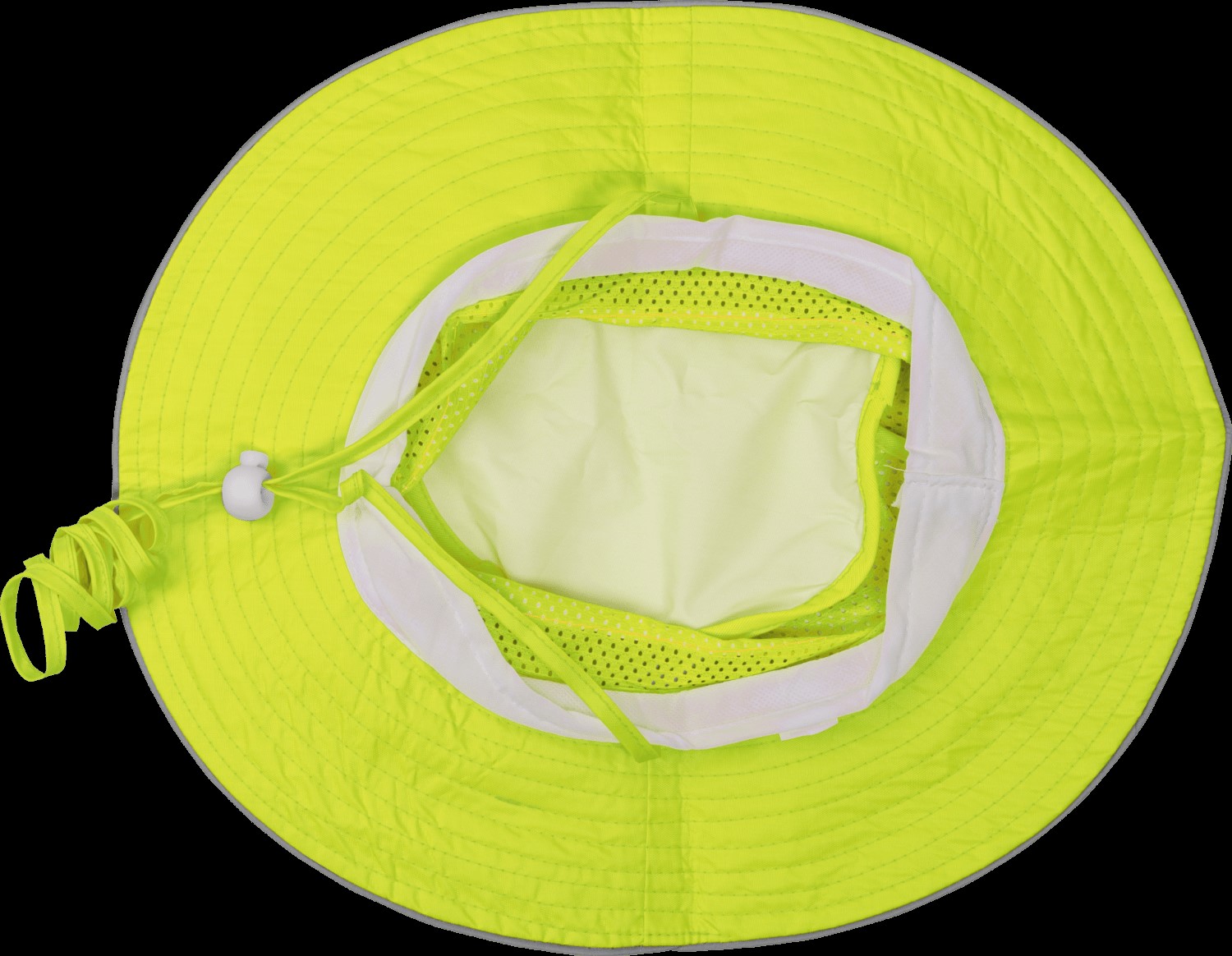 Ironwear 1271-L Booney Hut mit verstellbarem Nackenriemen, limettengrün - Bild 2 von 2